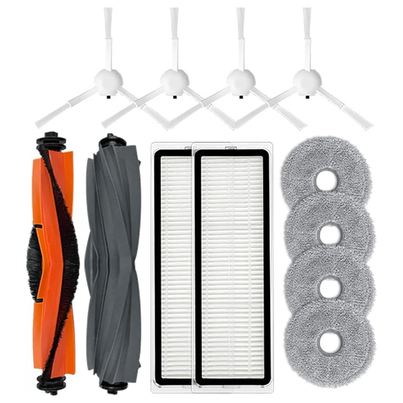 Accessories Kit For Dreame X10 S10 Plus L10S Ultra W10S Pro Vacuum Cleaner Replacement Parts Main Side Brush Filter Mops