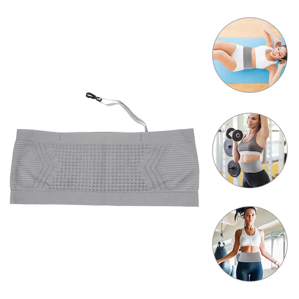 

Поясная сумка для бега из нейлона, дышащая эластичная поясная сумка-бананка для активного отдыха, походов, велоспорта, с маленьким карманом для телефона, пояс для бега