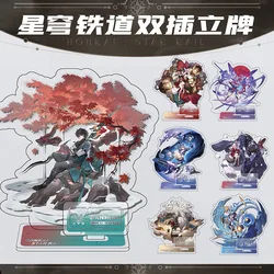Game Honkai: Star Rail Figure Sunday Jiao Qiu Yunli Firefly Jingliu Acrylic Stand Model Desk Ornaments Christmas Gifts