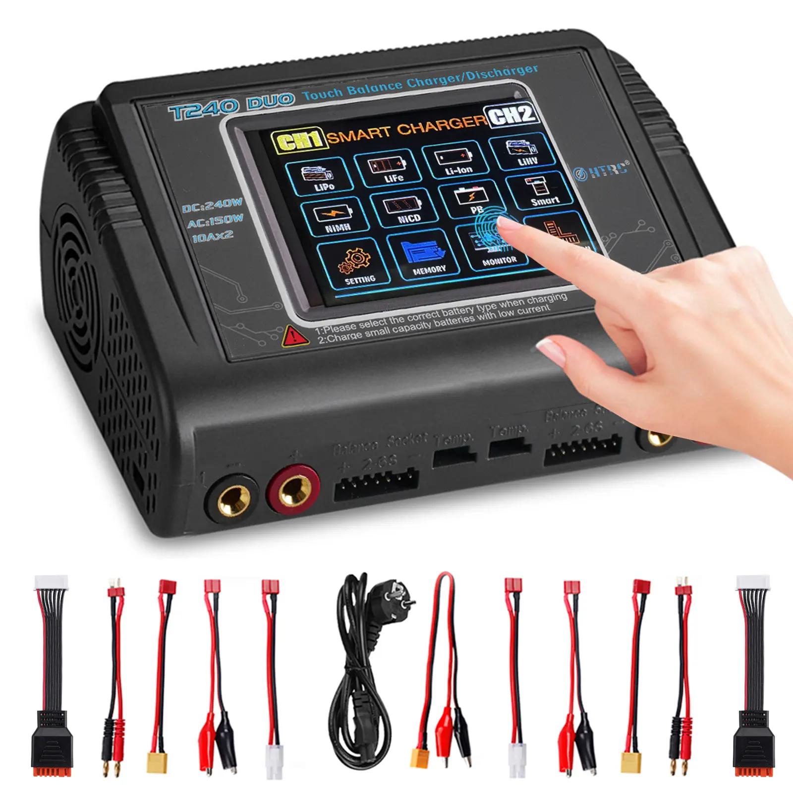 T240 Duo RC Charger and Discharger