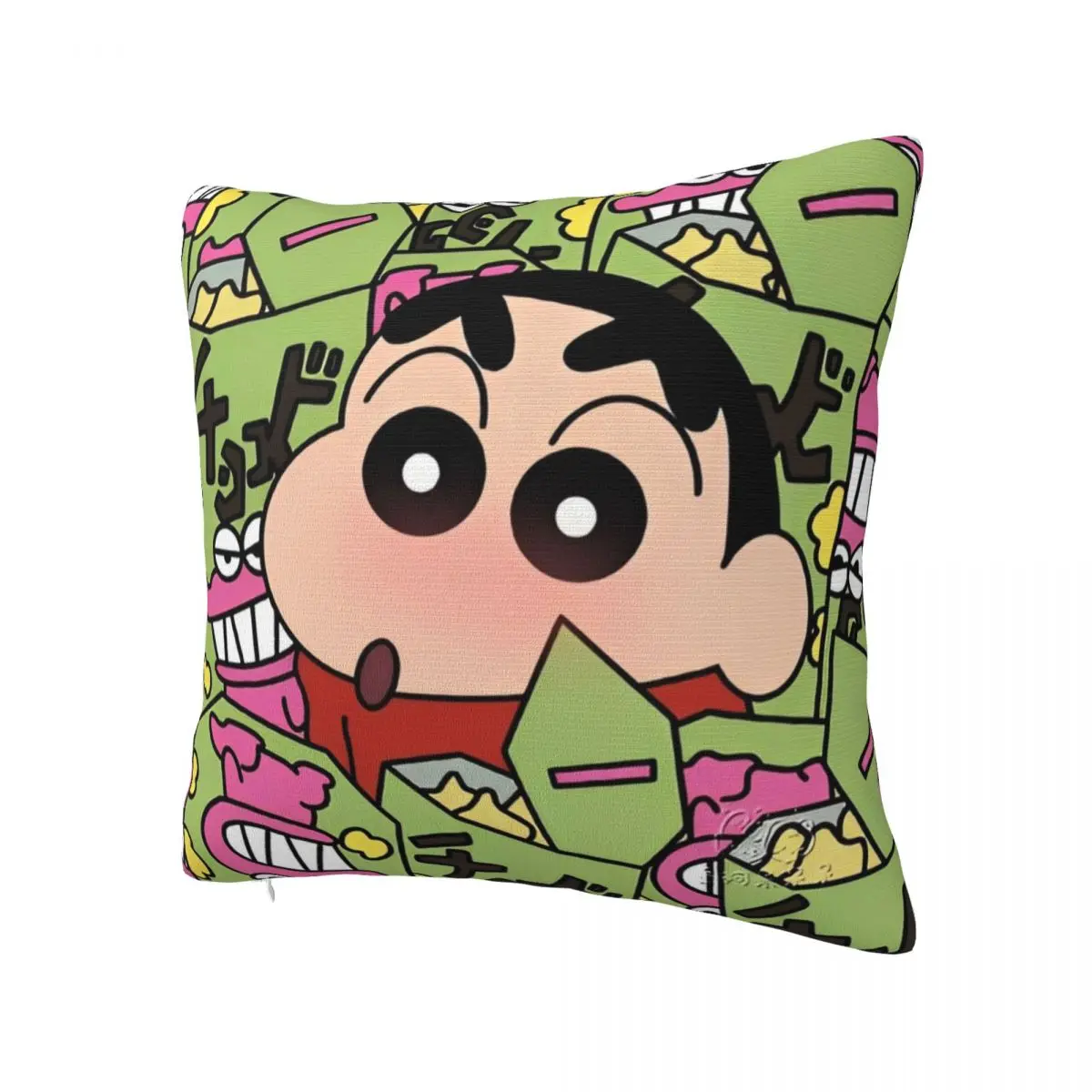 Crayon Shin-chan CuteMiniso Pillow Cover Japan Polyester Pillow Case Cushion Cover Morden Pillowcases For Sofa Home Decorative