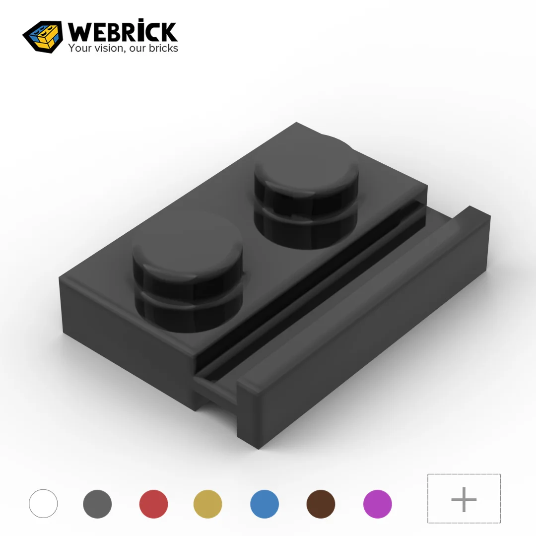 

Webrick 100 шт. 32028 Модифицированная пластина 1x2 с дверной рейкой высокотехнологичная модель строительного блока Детские креативные детали кирпича лучшие игрушки подарки