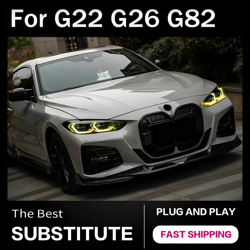 

Car Styling Headlights for BMW G22 G26 G82 LED Headlight DRL Yellow white transformation Led Projector Automotive Accessories
