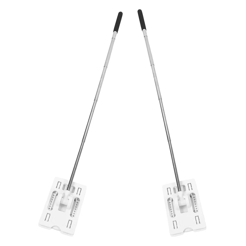 2Pcs Parking Card Rod Telescopic Contactless Payment Tool for Car Vehicle Garage Toll Swiping Extendable Reacher