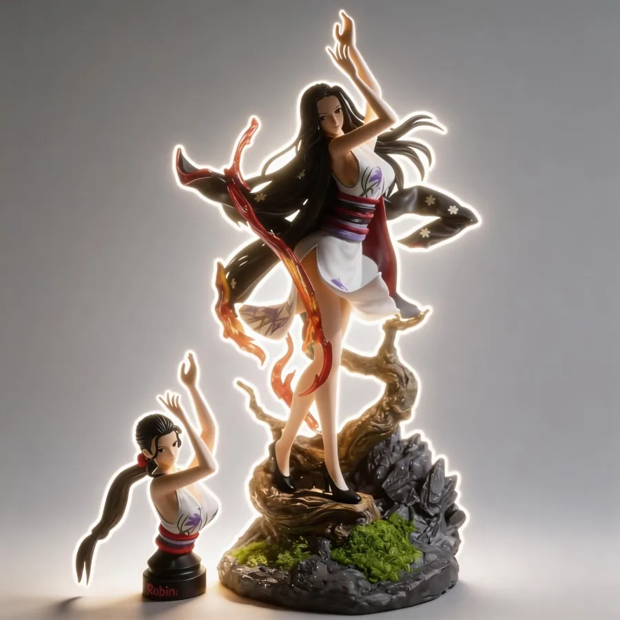 

Anime One Piece Nico Robin Action Figure Collectible Model Toy 36cm, High Quality, Detailed Craftsmanship