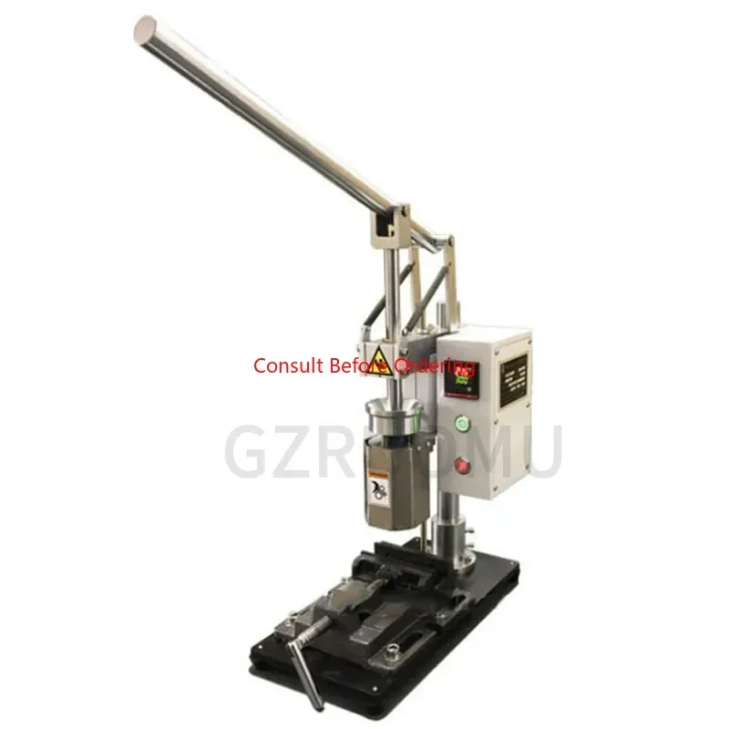 RT-129 垂直型手動成形機 小型 220V 卓上プラスチック加工成形機 PVC、PP、PET、ABSなど用