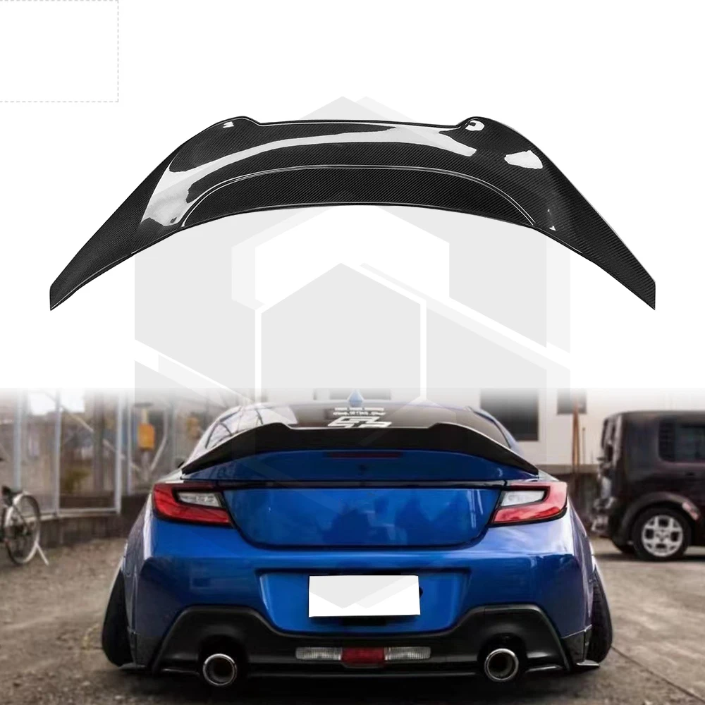 

New Wholesale GR86 BRZ High Quality Carbon Fiber Rear Wing For Toyota GR86 SUBARU BRZ ZN8 ZD8 Trunk Splitter Lip Rear Spoiler