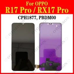 TFT RX17 Pro Display For OPPO R17 Pro LCD CPH1877 PBDM00 LCD Screen Touch Sensor Digitizer Assembly Replacement Parts Module