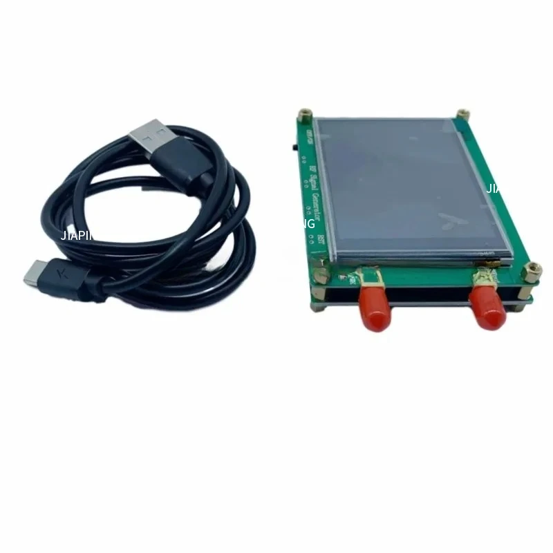 مناسبة ل ADF4351 ، 4350 RF مصدر إشارة مولد موجة/نقطة تردد الاجتياح شاشة تعمل باللمس شاشة الكريستال السائل 35-4400 متر