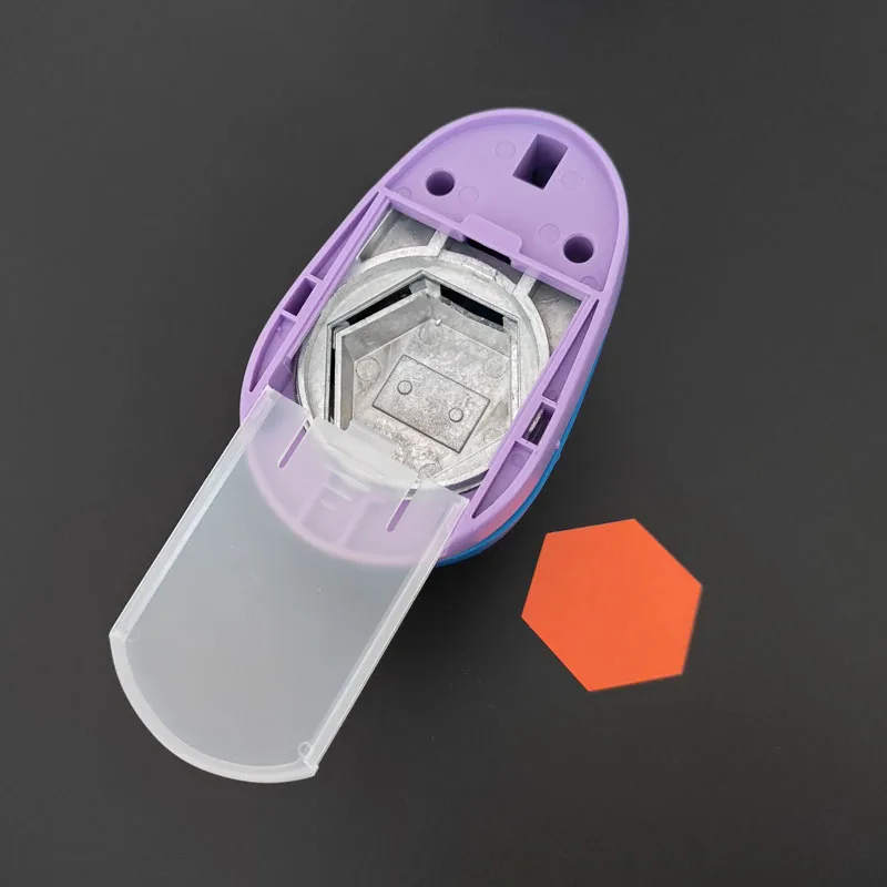 1PC Hexagon Paper Embossing Machine Hole Punch Craft Embossers DIY Card Decoration Tools