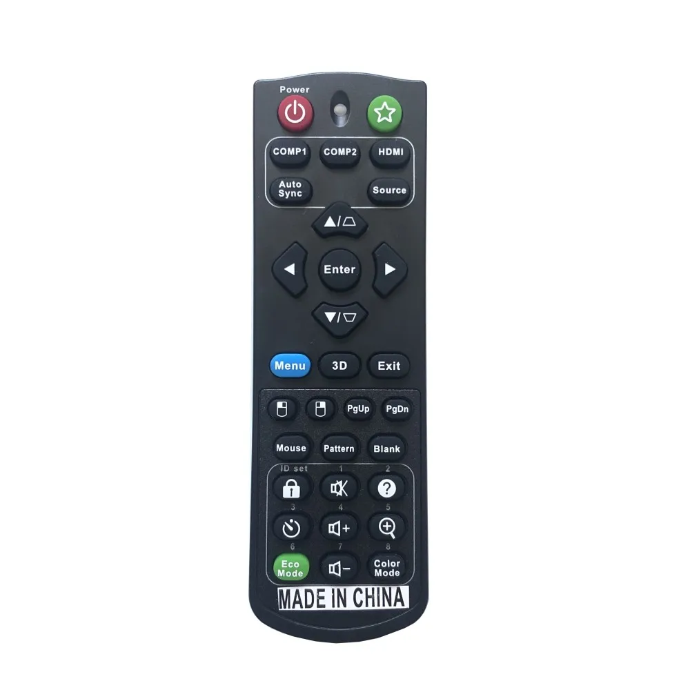 Control remoto RCP01051 para proyector ViewSonic PJD5126 PJD5132 PJD5232 PJD5134 PJD5226 PJDL523PJD4L55
