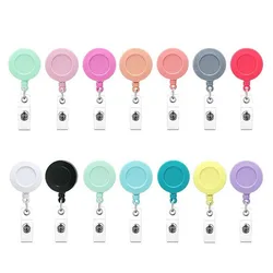 Id Badge Holder Retractable Badge Holder Retractable Id Pendant Badge Roulette Holder for Id Card Portagafetes