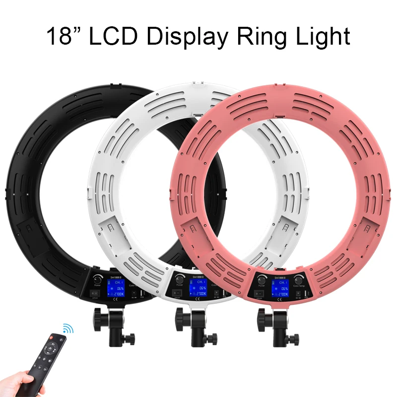 923HOT رائجة البيع شعار مخصص 18 بوصة التصوير الضوء الأيمن Selfie Tiktok المعيشة فيديو ملء ضوء 18 بوصة Led مصباح مصمم على شكل حلقة #4