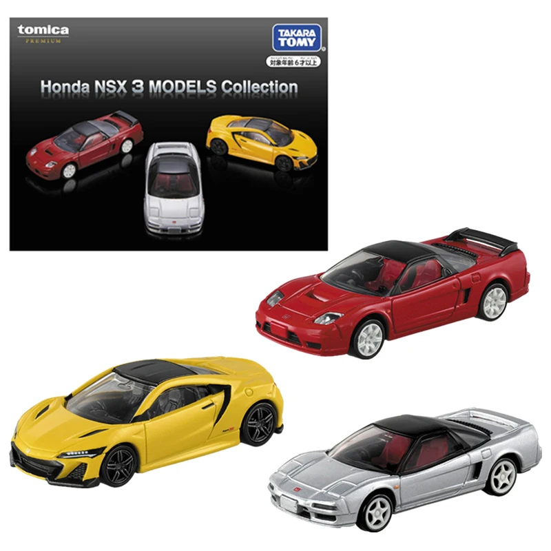 

Takara Tomy Tomica Premium Honda NSX 3 Models Collection Cars Alloy Vehicle Diecast Metal Model Kids Xmas Gift Toys for Boys