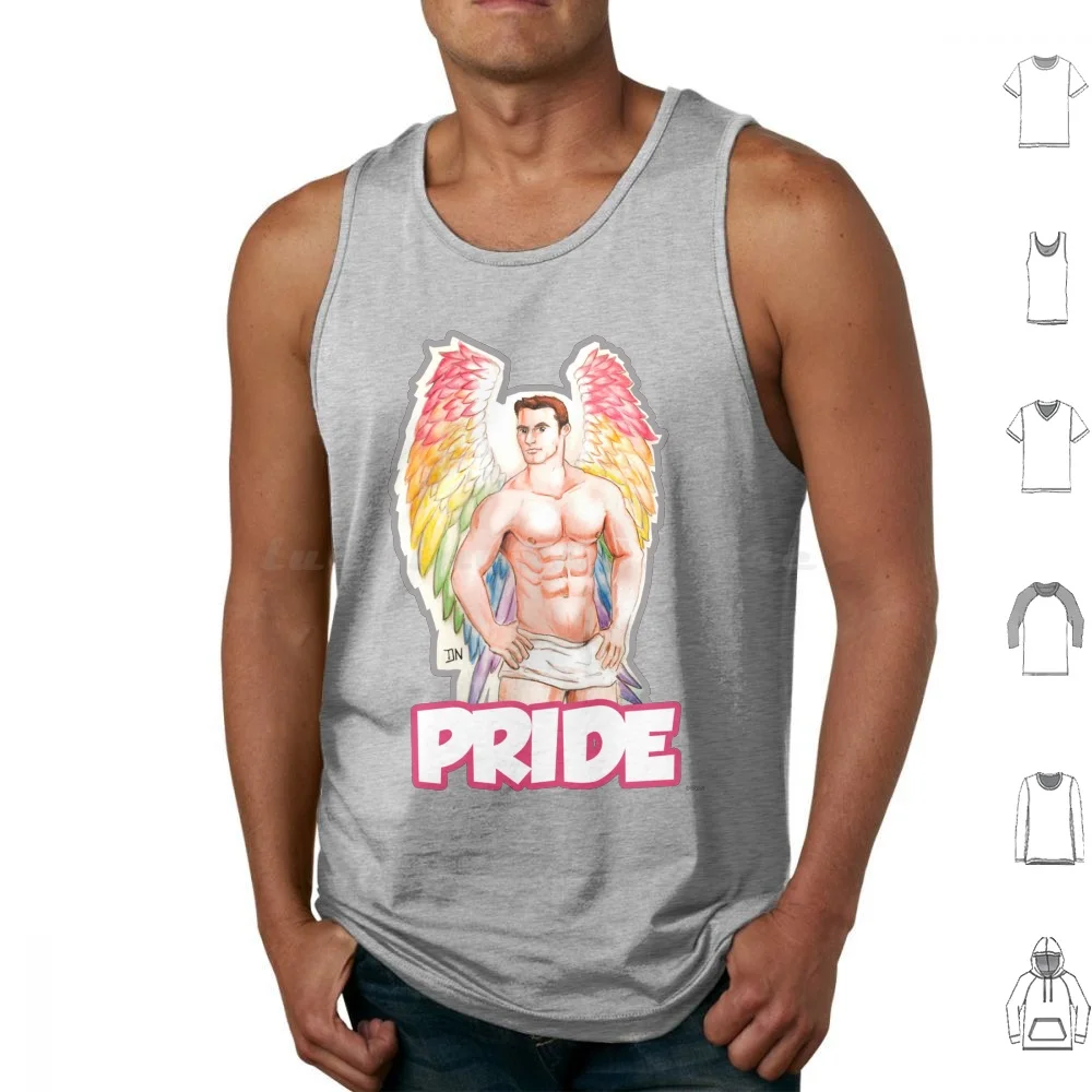 

Майки Spread Pride, жилет без рукавов, модель гордости, сексуальная гордость, Радуга, Lovewins Loveislove Pinup, мужская модель