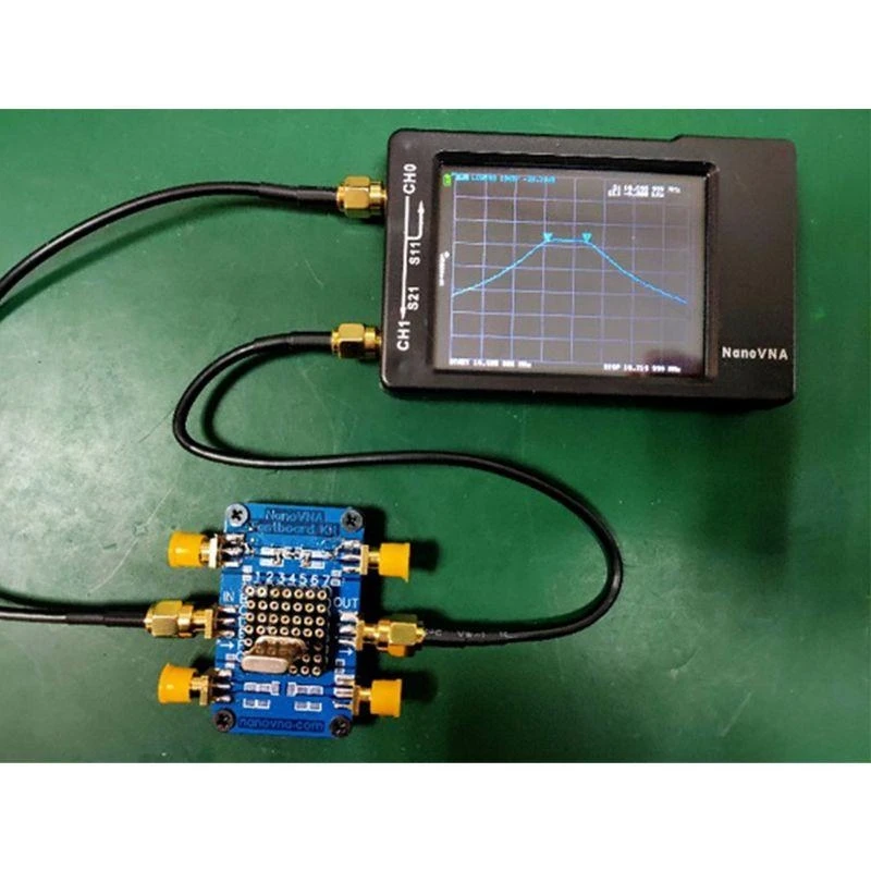 Durable NanoVNA Testboard Vector Web Test Board VNA RF Set Measurement DIP SMT Device Tool Spare Parts