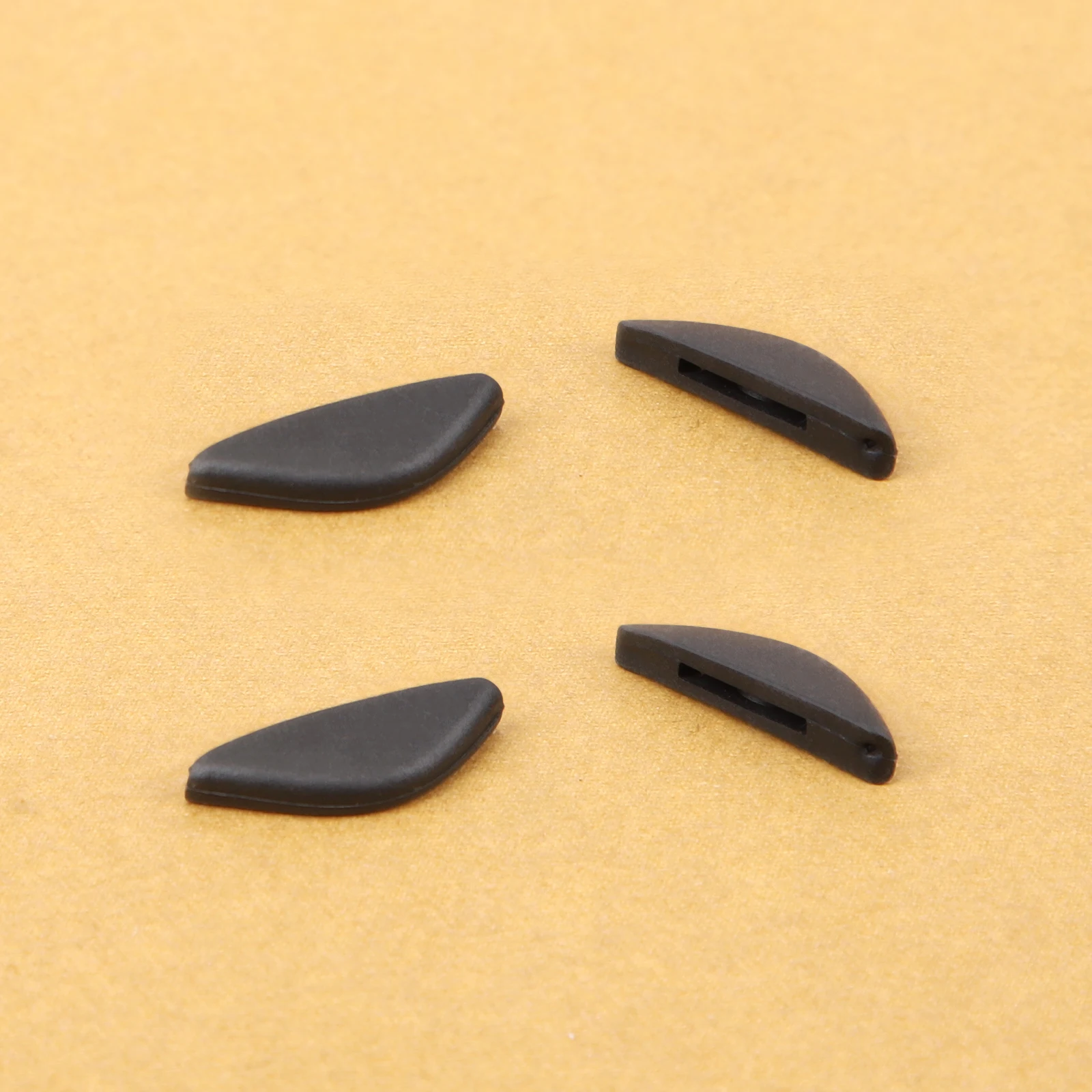 LOCKFIT Replacement Nosepads Rubber Nose Pieces for Rayban RB4165-54 RB4165 54mm Sunglasses