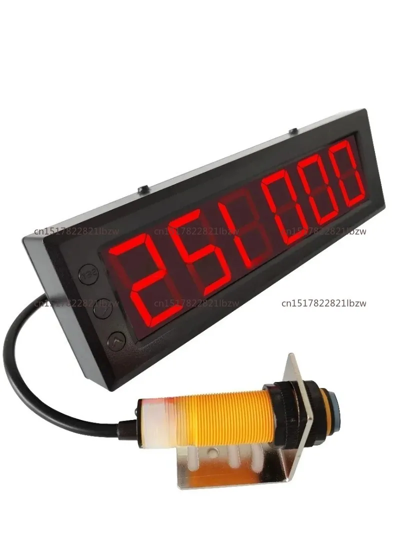 Industrial Electronic Digital Display Counter Infrared Automatic Induction Counter Conveyor Belt Large Screen