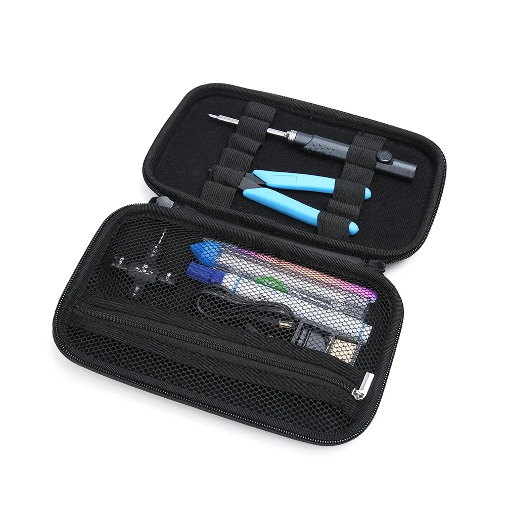 IFlight FPV Soldering Iron Portable Tool Kit Single Set, Hard EVA Carry Bag Full RC Soldering Accessories