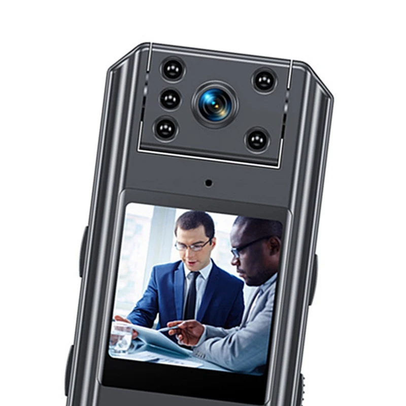 4K HD صورة جودة الصدر كاميرا يمكن حملها بالجسم البسيطة الأشعة تحت الحمراء للرؤية الليلية فيديو مسجل صوتي كاميرا الشرطة كاميرا رياضية