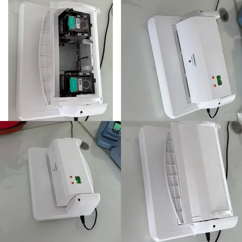 for STAPNECT H280LCD Double Head Heavy Duty Electric Metal Stapler 3500 Staples Capacity 27/35 Size 1-12 Inch Depth