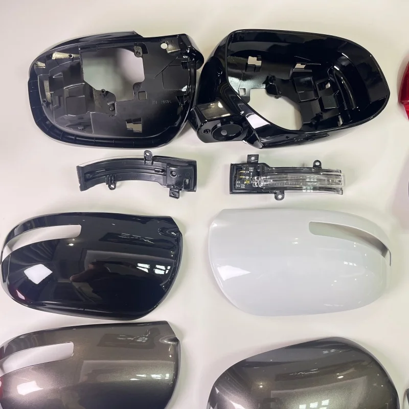 Für Mitsubishi Outlander 2013-2019 Auto Links Rechts Beheizbarer Außenspiegel Glas Spiegelabdeckung Rahmen Blinkerlicht Motor Neu – Detail 4