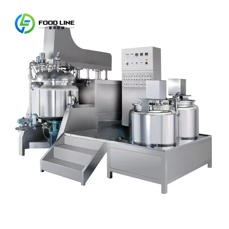 Vacuum Homogenizer Emulsifier Hot Sale Industrial 50L 100L 200L 300L 500L FL Customized Wholesale For Cosmetic Cream