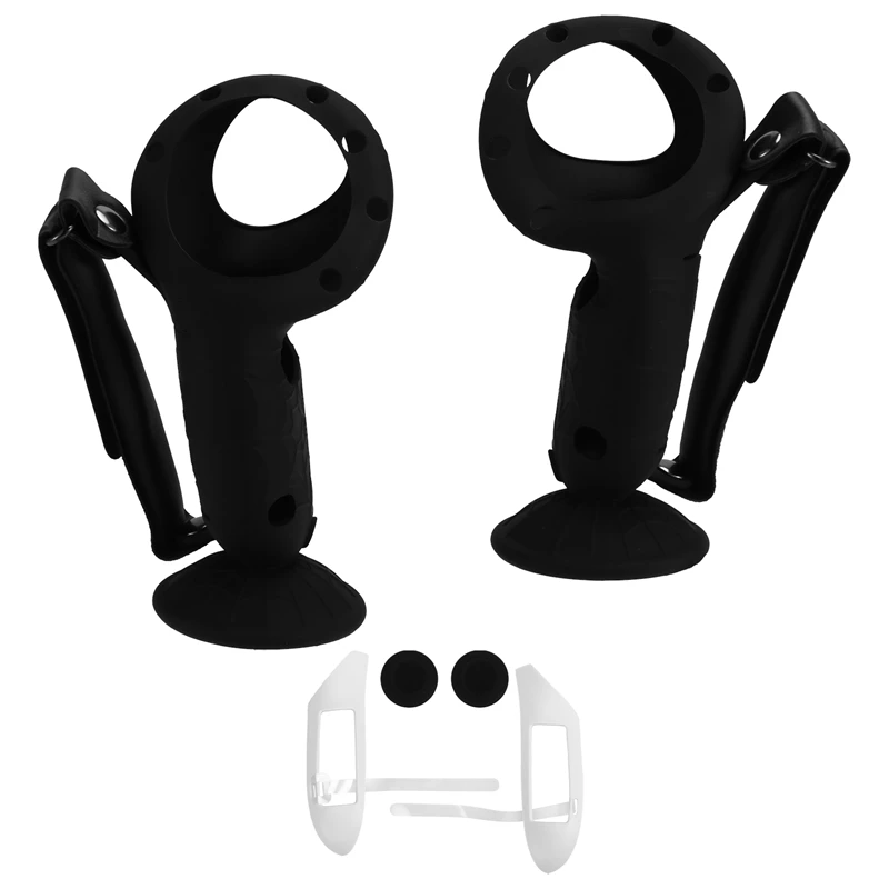 

Upright Silicone Grip Controller Case For Meta Quest 3S Comfortable Convenient Replacement Battery