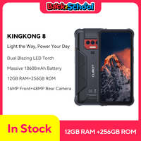 IP68 Waterproof Rugged Smartphone Android 13, Cubot KingKong 8, Octa-core, 12GB RAM(6+6GB), 256GB ROM, 10600mAh, 48MP Camera,NFC