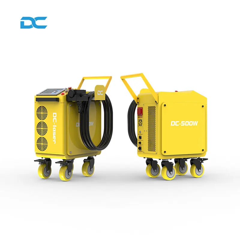 

Портативный лазерный очиститель JPT 300 Вт/500 Вт, малогабаритный ручной импульсный лазер для удаления ржавчины с дерева, металла, камня, новая конкурентоспособная модель для очистки