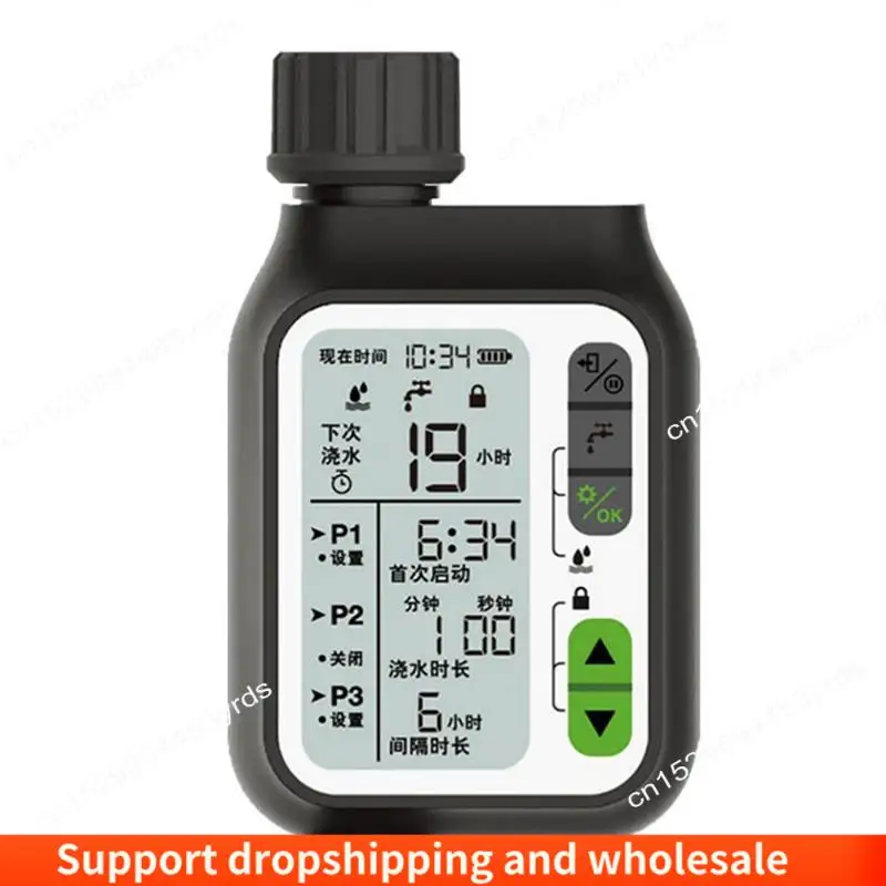 

AA86 Irrigation Water Timer Garden Drip Accessories Sprinkler Timer Program Set Smart Rain Sensor Outdoor
