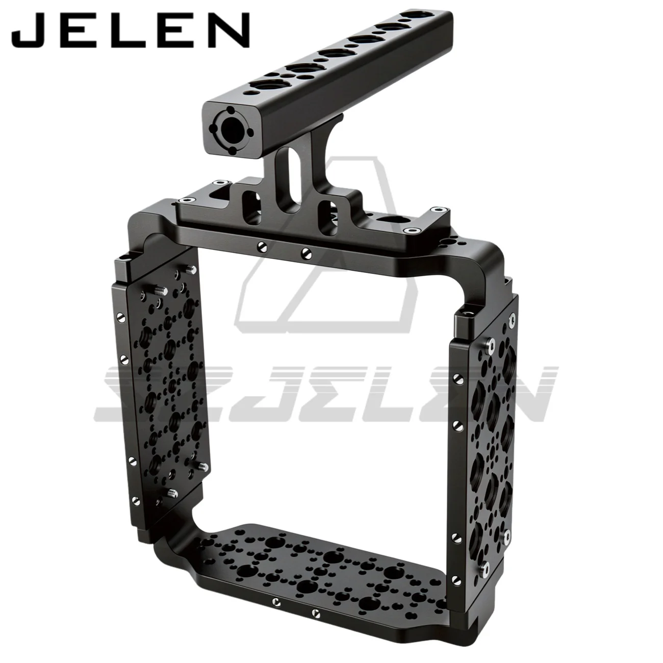 Secure the camera kit with M4 screws For ARRI Alexa 35/ 265 Camera Video Rig Cage with Top Handle