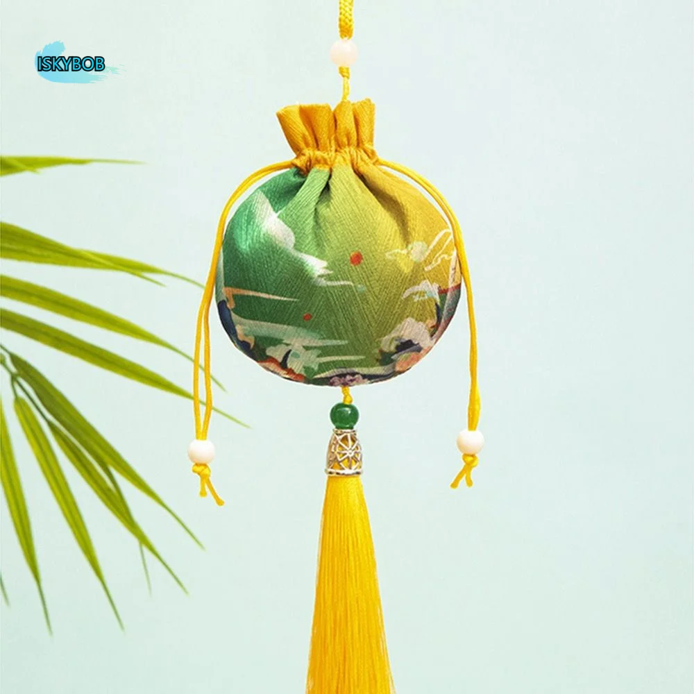 

Hanging Decoration Multi Color Necklaces Case Flower Women Jewelry Bag Empty Sachet Purse Pouch Chinese Style Storage Bag