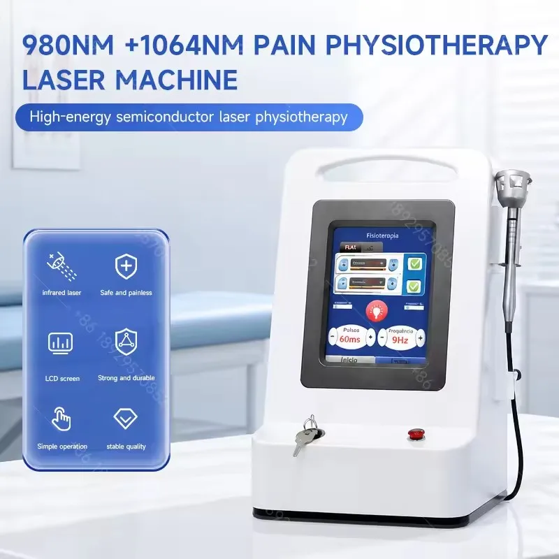 Four types of 30W 980nm high-power beauty instrument, professional optical skin care machine, for salon use.