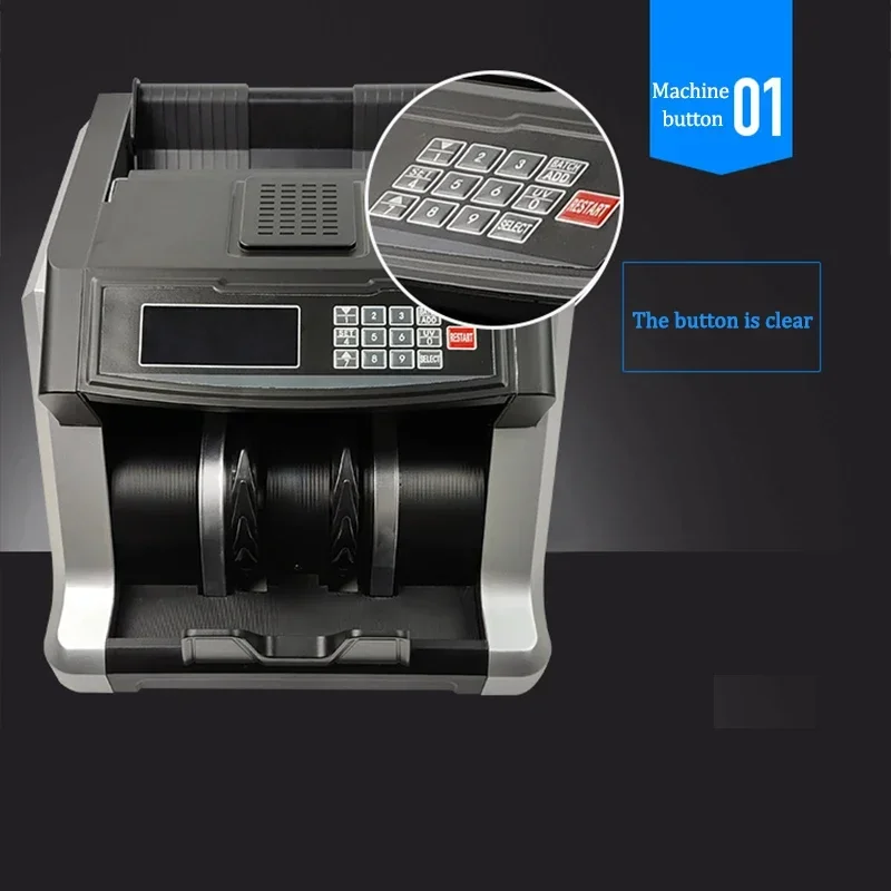 Обновление специального выпуска, машина для подсчета иностранных валют, многонациональный детектор валют Евро ина, доллар США, Singapo