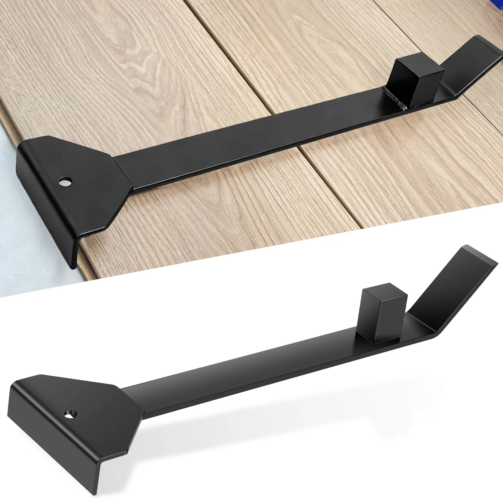 Heavy Duty Pull Bar and Pry Bar Professional Flooring Tool Durability Flooring Pull Bar Tools for LVT/SPC Wood and Solid Floor