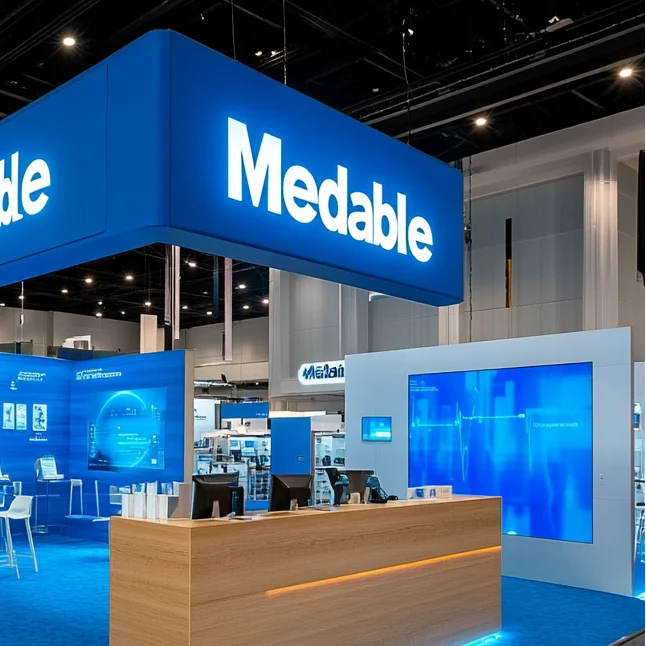 Kundenspezifisches modulares SEG-Display, 30 x 30 Fuß großer, beleuchteter Fair-Ständer für den Tech Expo und Trade Fair Dye-Sublimationsdruck