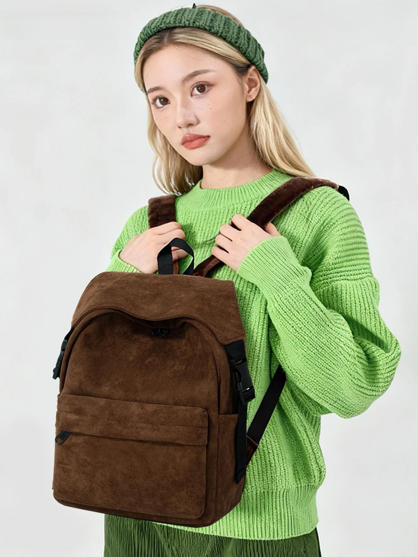 

Women's Sport Travel Backpack Lightweight Waterproof New 2026 Fashionable School Bag Sweet College Style Medium Waterproof