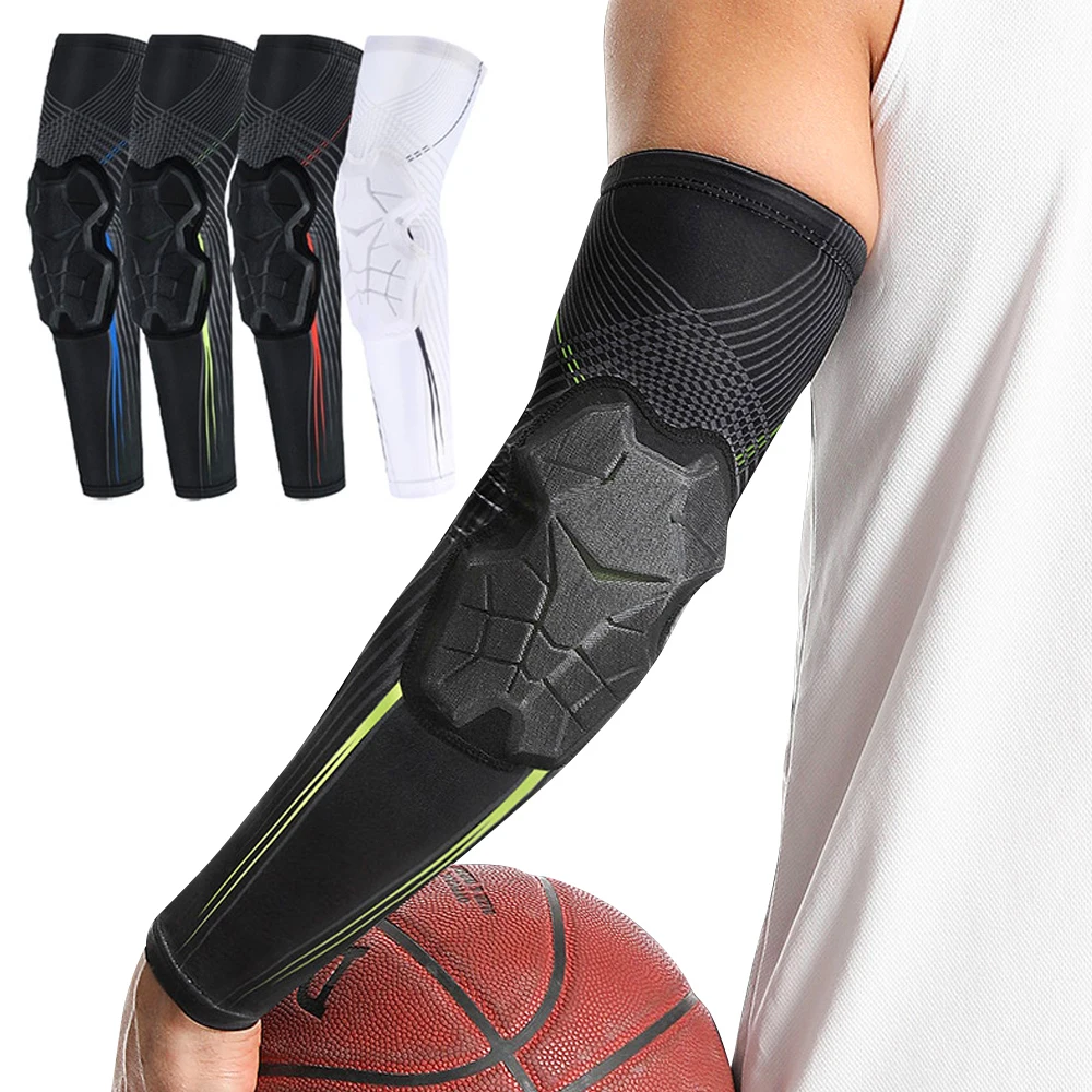 

1Pcs Sports Anti-collision Elbow Pads Compression Arm Sleeves Protector for Outdoor Basketball Football Bike Elbow Support Guard