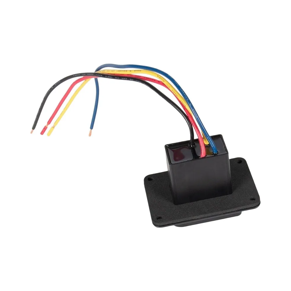 RV Electric Lift Bed Control Switch Panel 12V/24V DC ABS 4 Pin Wire Harness Interior Parts Accessories