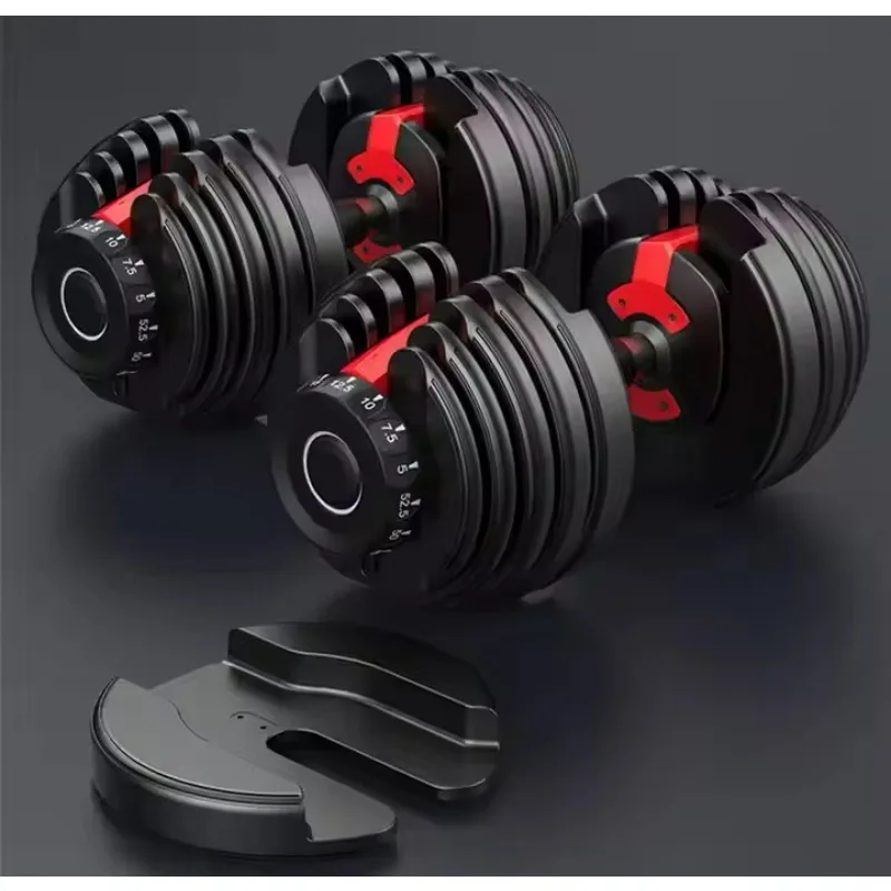 

40kg High Quality Adjustable Dumbbells Set with Non-Slip Nylon Handles Professional Home Gym Equipment for Strength Training