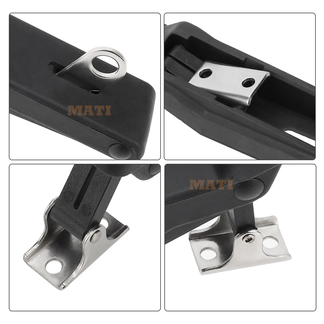 MATI 2Pcs Front Storage Cargo Rubber Latch Kit for Polaris Sportsman 550 850 1000 2877447