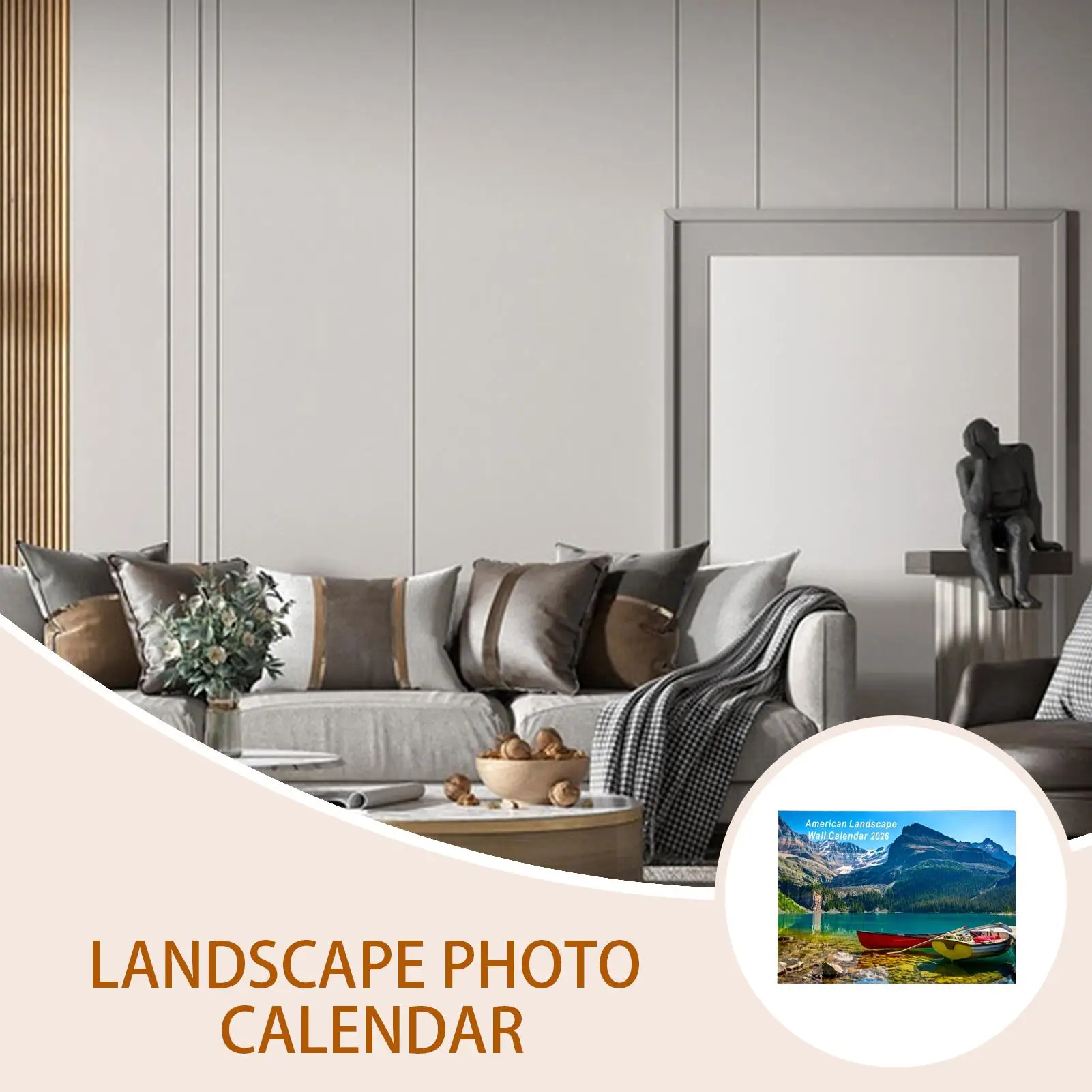 Wall Calendar Wall Photo Calendar 2026 Hangable Agenda Creative Schedule Organizer For Daily Business Appointment Homeschool