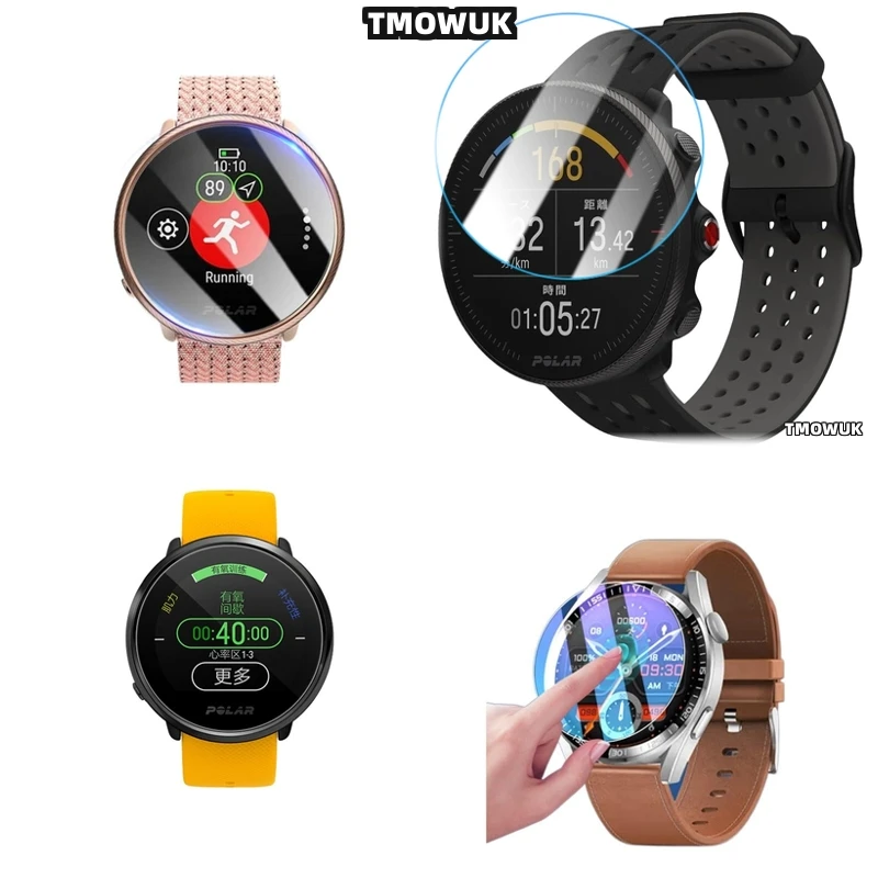 

For Polar Vantage V V2 M M2 M3 Ignite 2 Pacer Pro Grit X Pro Unite Polar M200 Tempered Glass HD Screen For Smart Watch Protector