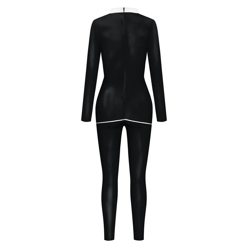 IOOTIANY Teufelsanzug mit Totenkopf-Print, Cosplay-Kostüm, sexy Bodysuit für Damen, Karnevalsparty, Halloween-Festivalkostüm 2026 – Detail 4