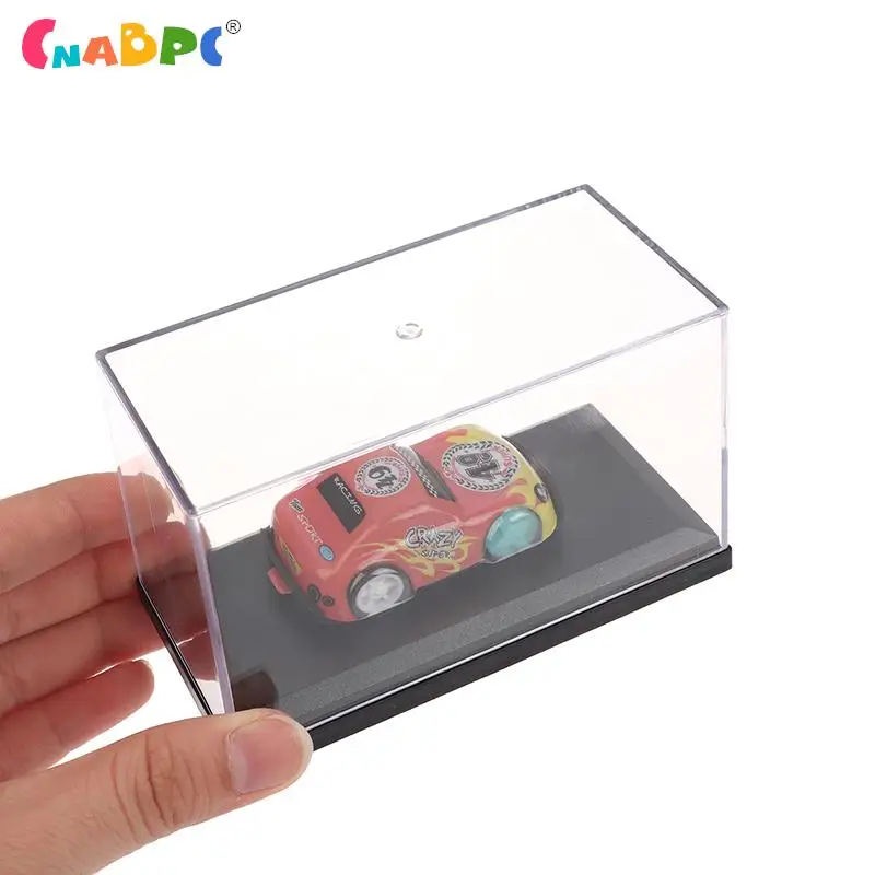 

1/64 Mini Scale Toy Car Model Display Box with Acrylic Small Proportion Alloy Vehicle Toys Dust Storage Holder