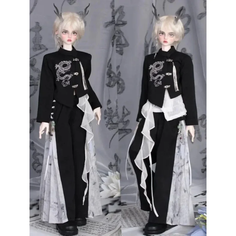 1/4 Puppenkleidungsanzug für 45 cm große Bjd-Puppenspielzeuge, Set im antiken Stil, hübsche Kleidung, Anziehspielhaus, Puppenzubehör, keine Puppe