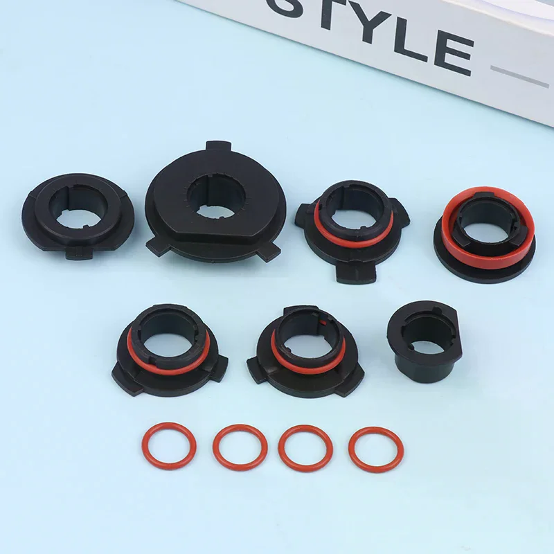 

LED Headlight Adapter Base Multi-Fit High-Temperature Resistant Bulb Holder for Cars Compatible with H1 H4 H7 H11 9005 9006 9012