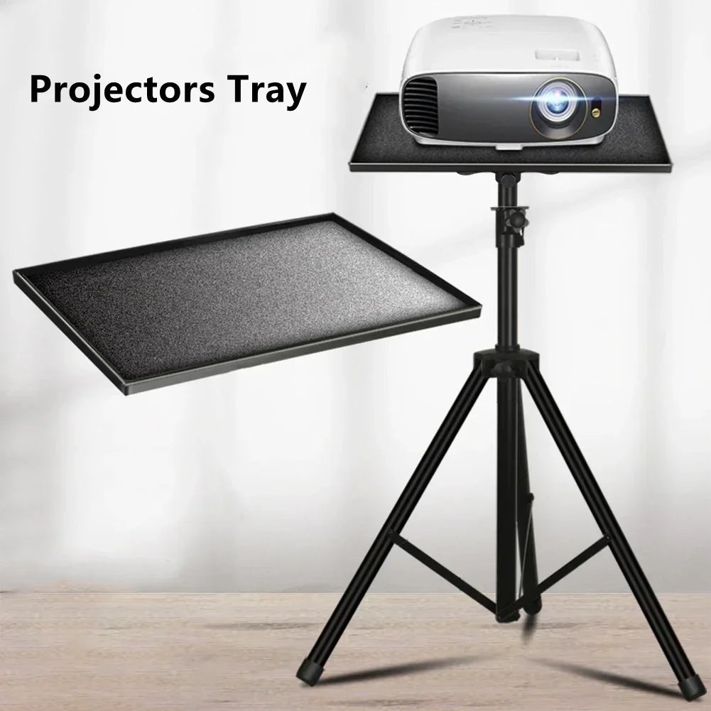 

39*29cm Tripod Stand Sound Card Projectors Tray Platform Holder 1/4in Adapter Sound Card Tray Live Microphone Stand(Only Tray)