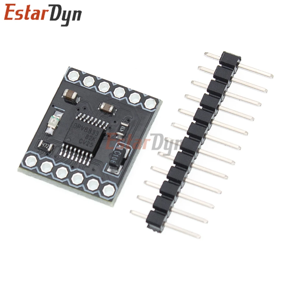 Estardyn DRV8833 Dual DC Motor Driver Module, 1.5A 3V-10V 2 Channel for Robot Smart Car Stepper